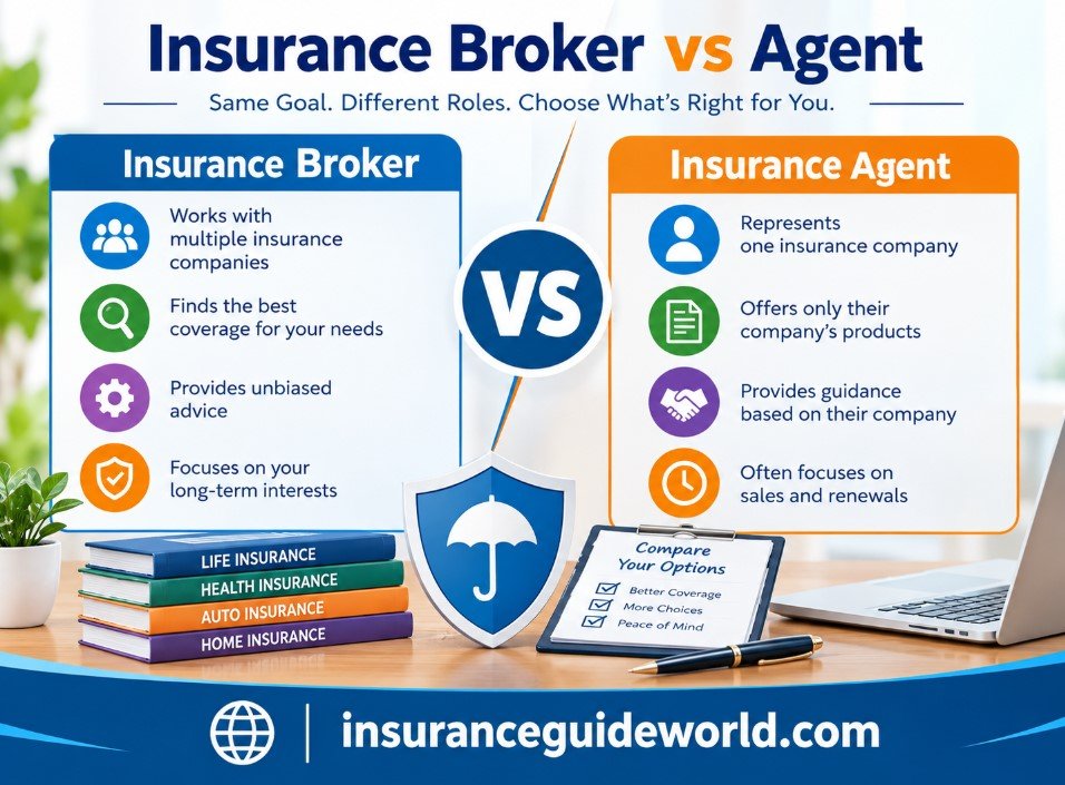 Insurance broker vs agent