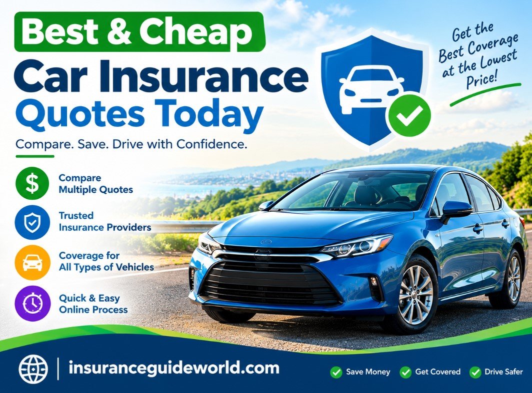 Best & Cheap Car Insurance Quotes Today