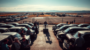 Auto insurance auctions