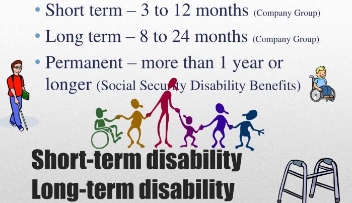 Disability Insurance Short and Long Term
