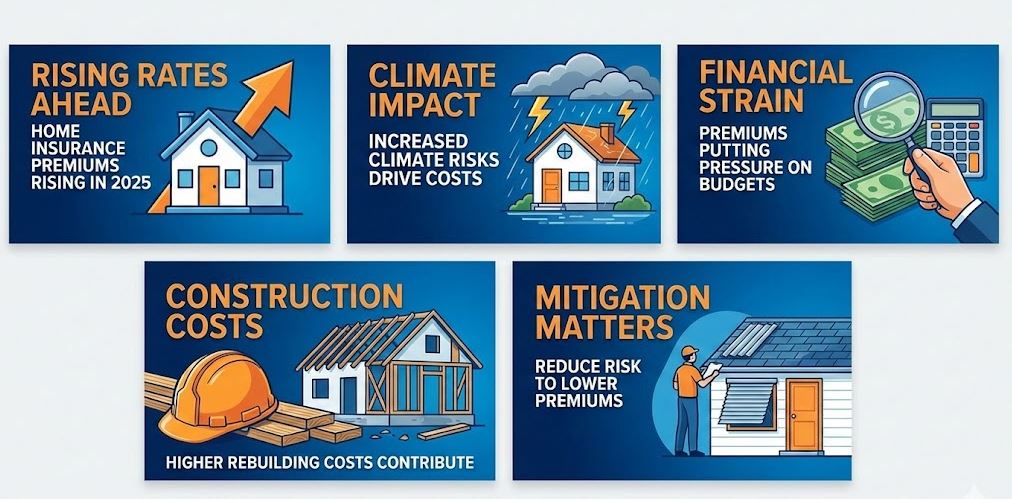 Home insurance premium increases