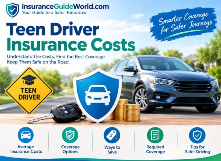 Teen Driver Insurance Costs