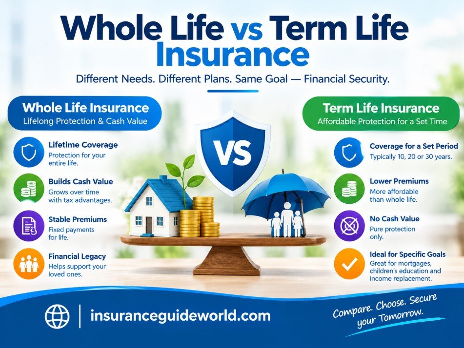 Whole Life vs Term Life Insurance