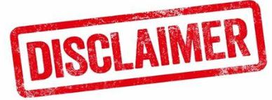 Disclaimer